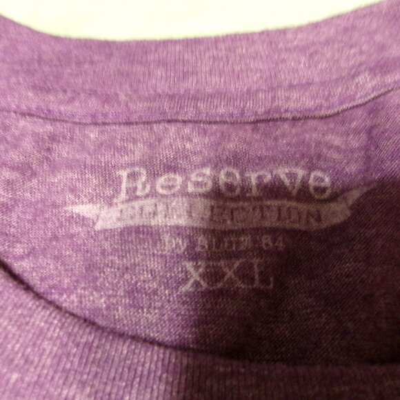 Reserve Collection Blue 84 Northwestern University Retro Throwback Mens 2X Shirt - Picture 6 of 11